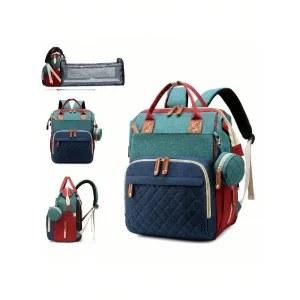 Baby Diaper Bag Backpack With Changing Station, Multifunction Waterproof Large Capacity Travel Bags Newborn Baby Essential Gifts
